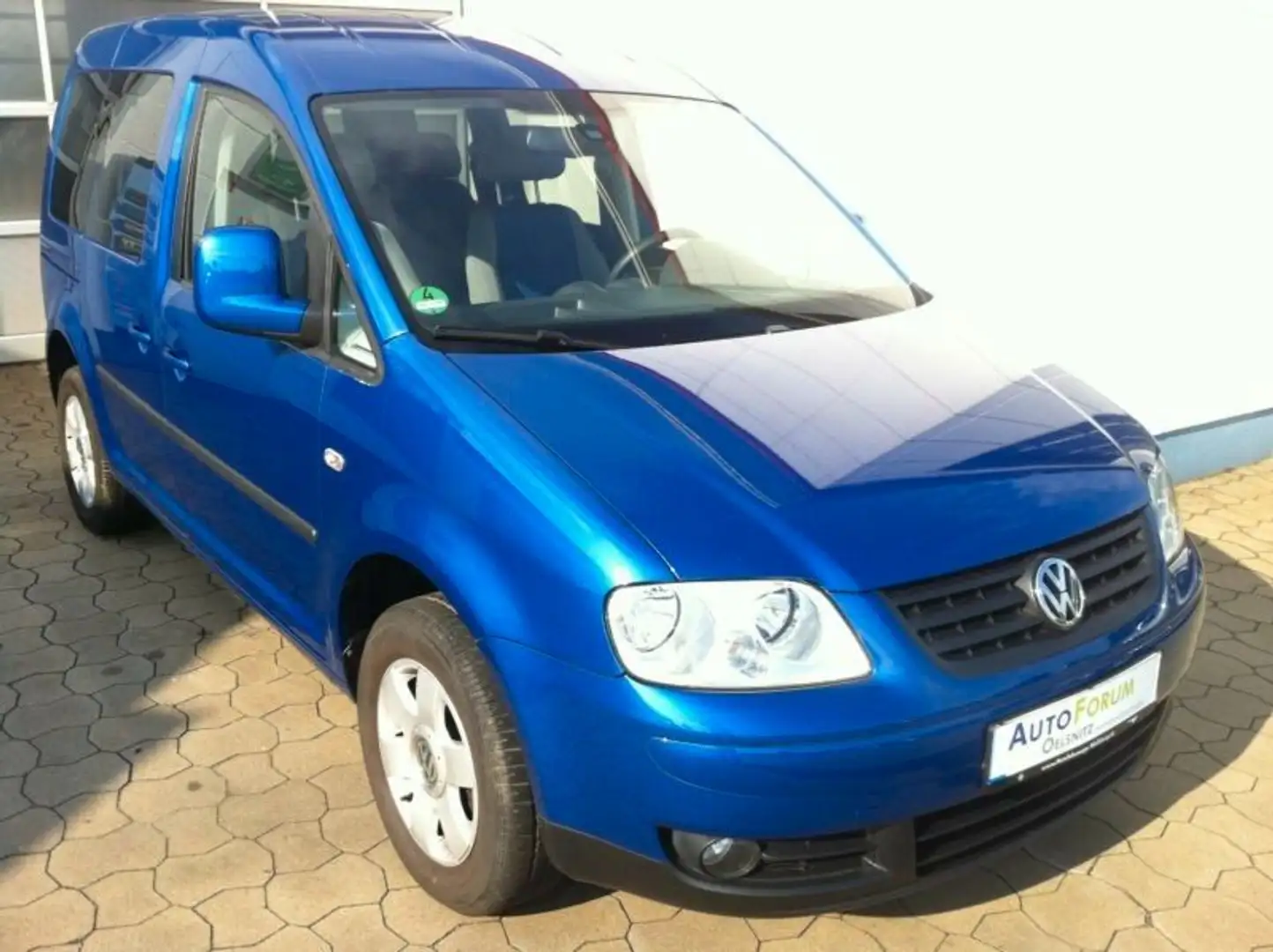 Volkswagen Caddy Life 1,6l  AHK  TÜV NEU ! Bleu - 1