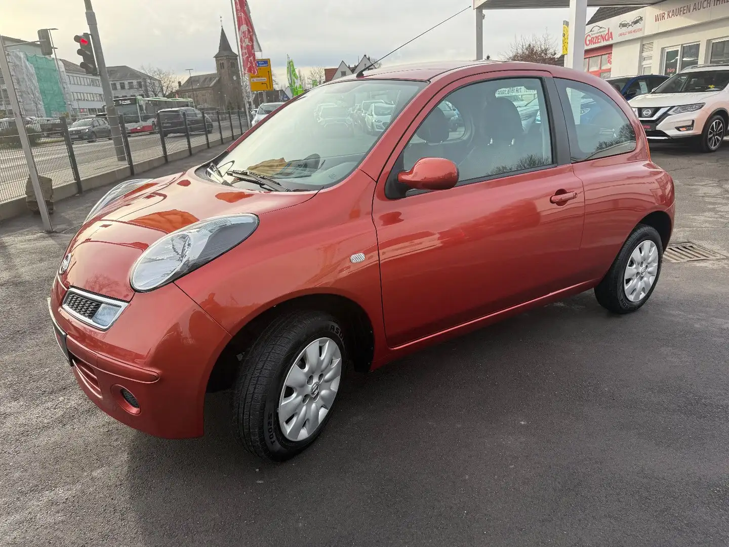 Nissan Micra More *46000km*HU & Service NEU*Allw.*BT* Orange - 2