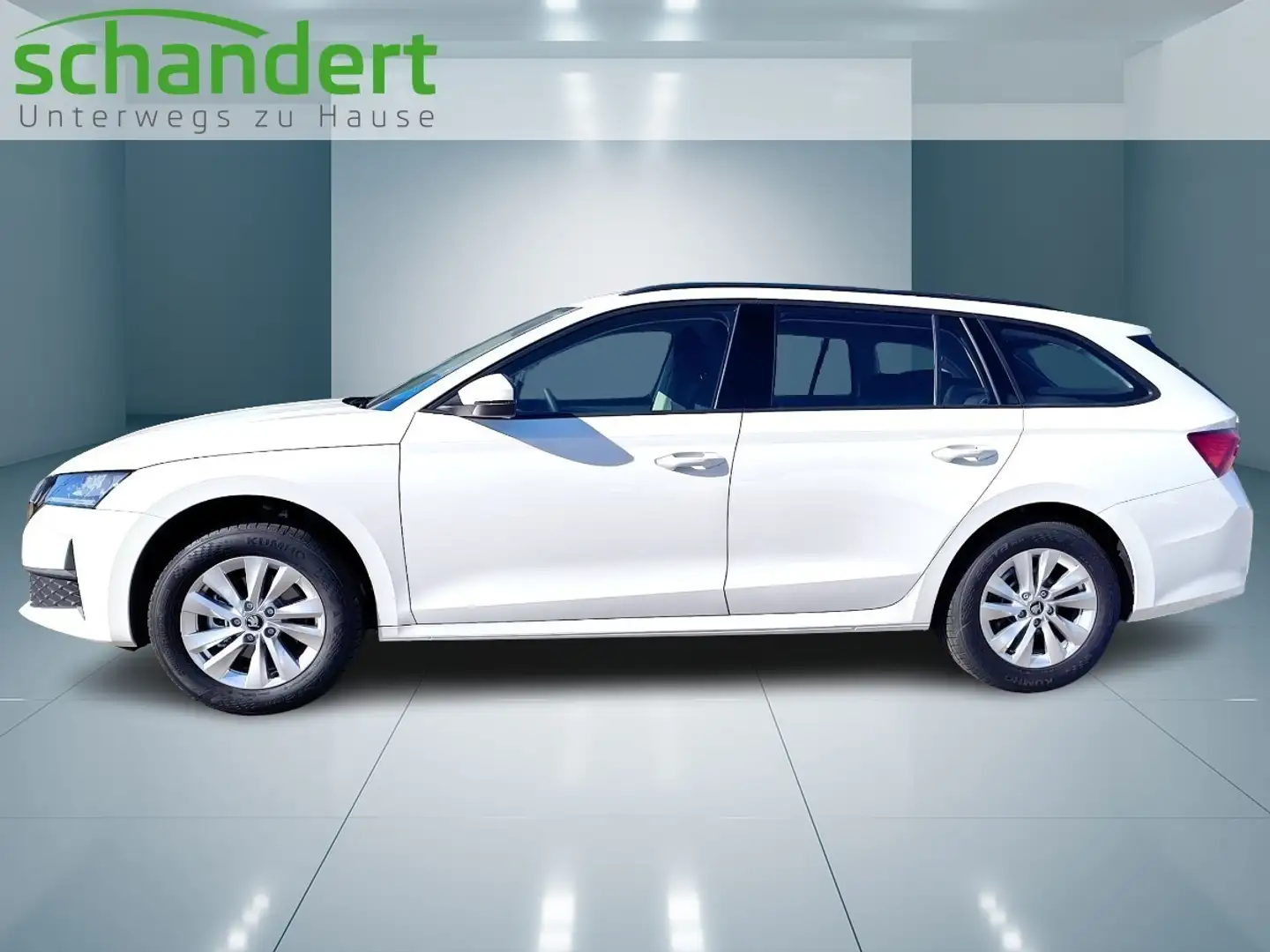 Skoda Octavia Combi 1.5 TSI Essence LED Klimaautomatik Weiß - 2