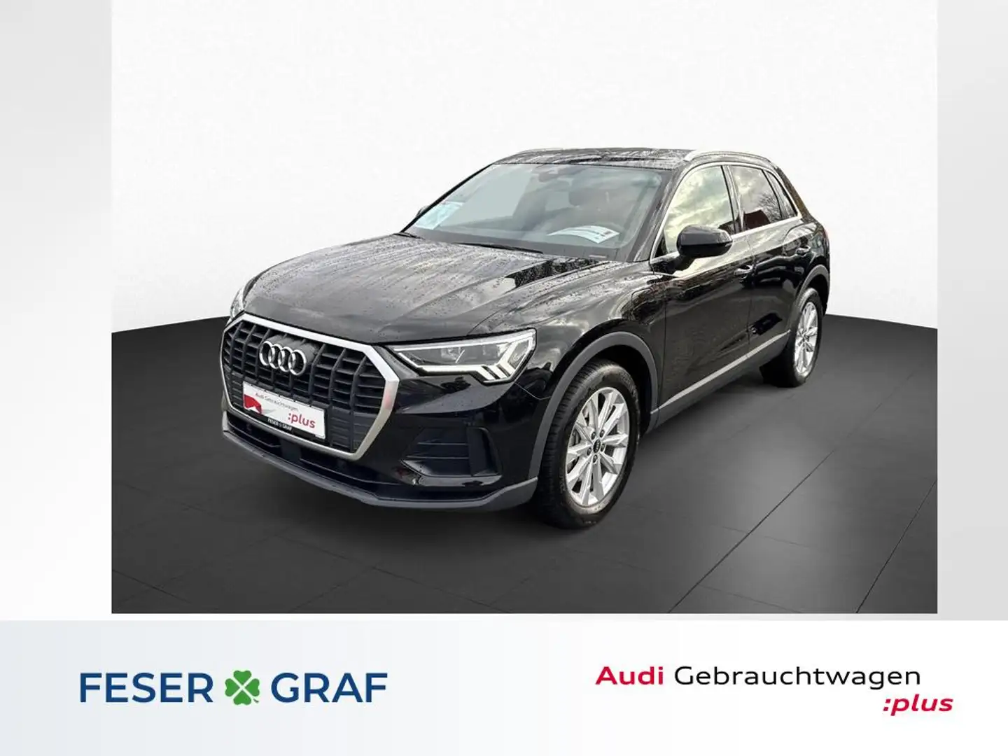 Audi Q3 45 TFSI e 180 kW S tro+S line+Pano+LED+ACC+ Schwarz - 1