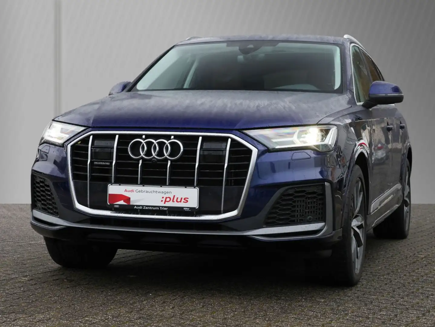 Audi Q7 55 TFSIe quattro S line tiptronic Blau - 2