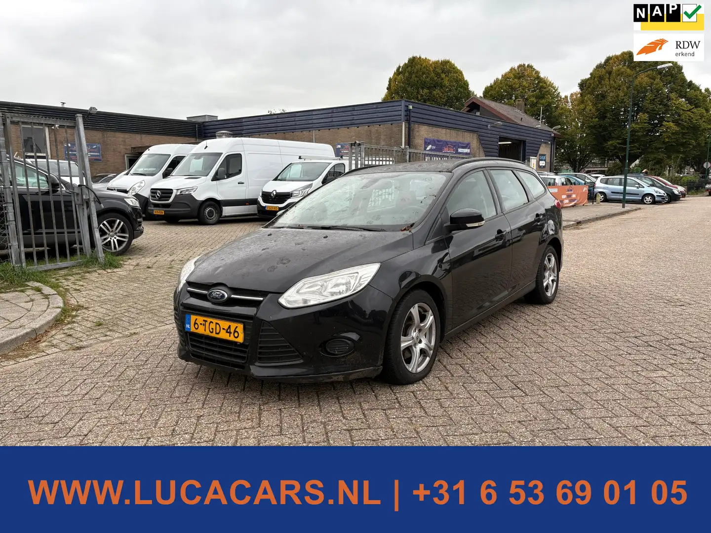 Ford Focus Wagon 1.6 TDCI ECOnetic Lease Titanium Schwarz - 1