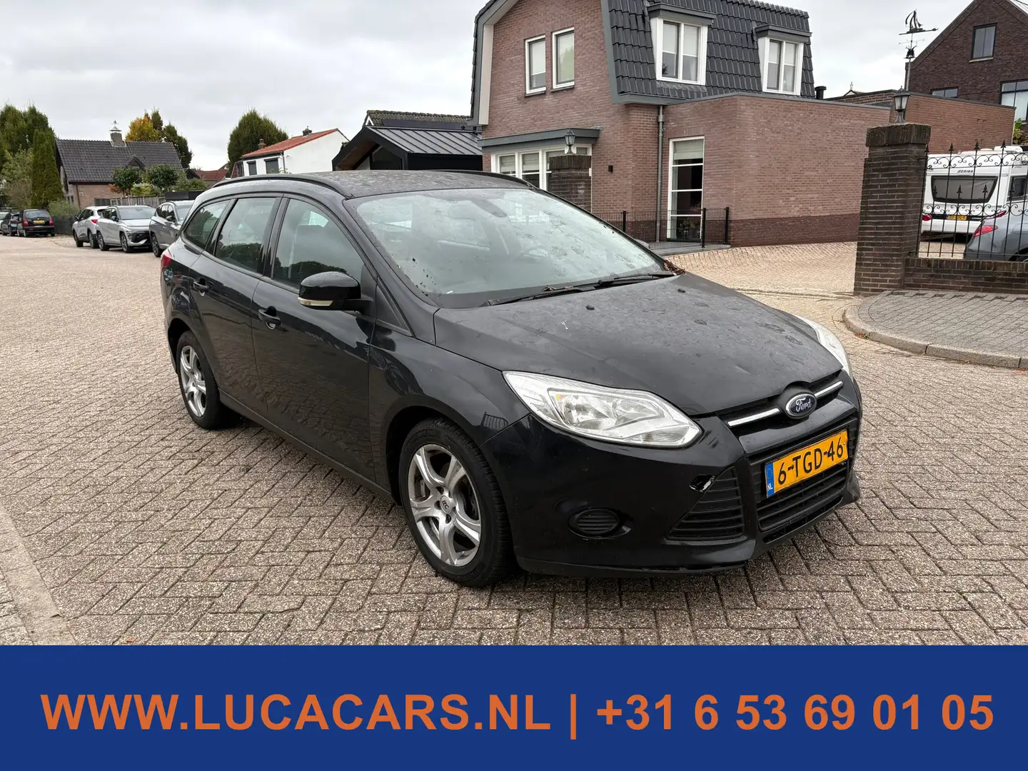Ford Focus Wagon 1.6 TDCI ECOnetic Lease Titanium Schwarz - 2