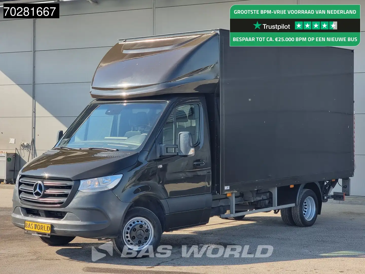 Mercedes-Benz Sprinter 514 CDI Automaat Laadklep Bakwagen Dubbellucht Air Marrón - 1