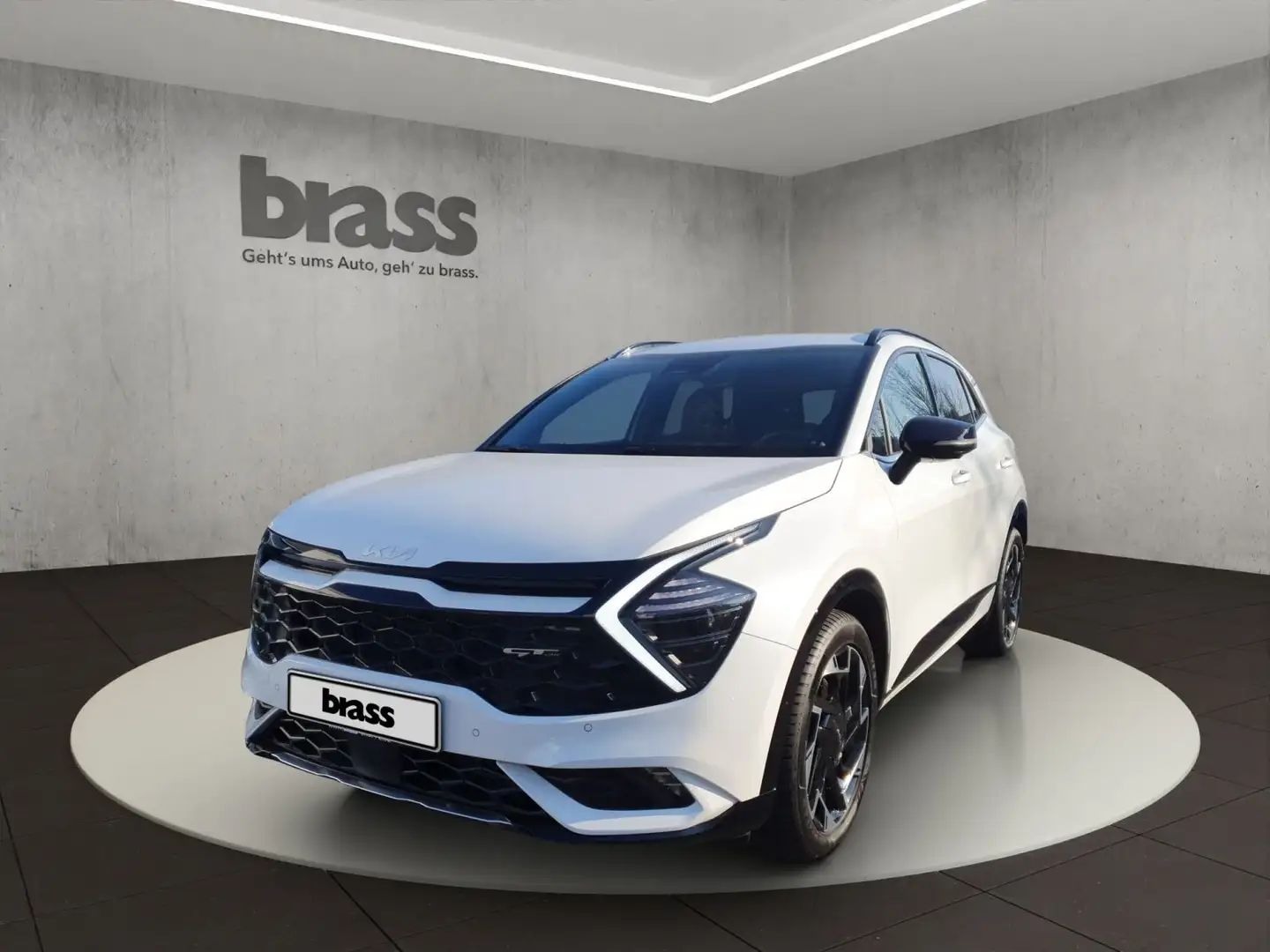 Kia Sportage 1.6 T-GDI GT-Line Sitzbelüftung elekt. Weiß - 1