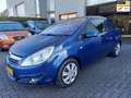 Opel Corsa 1.2-16V Enjoy 3 deurs + airco Blauw - thumbnail 1