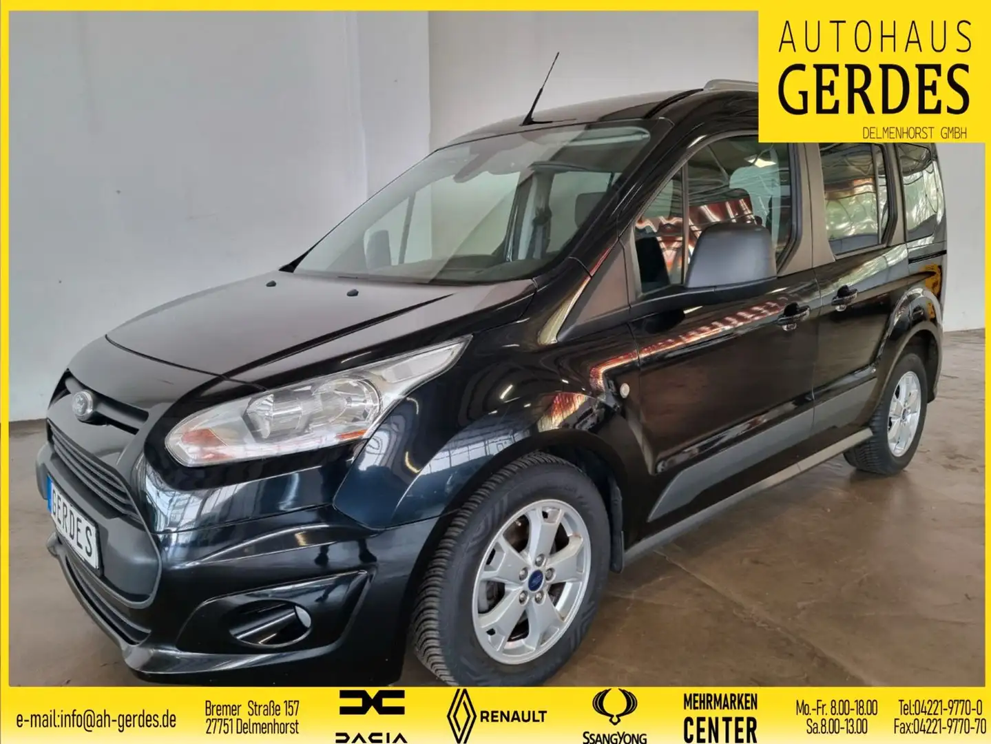 Ford Tourneo Connect Trend 1.0 ECOBoost Schwarz - 1