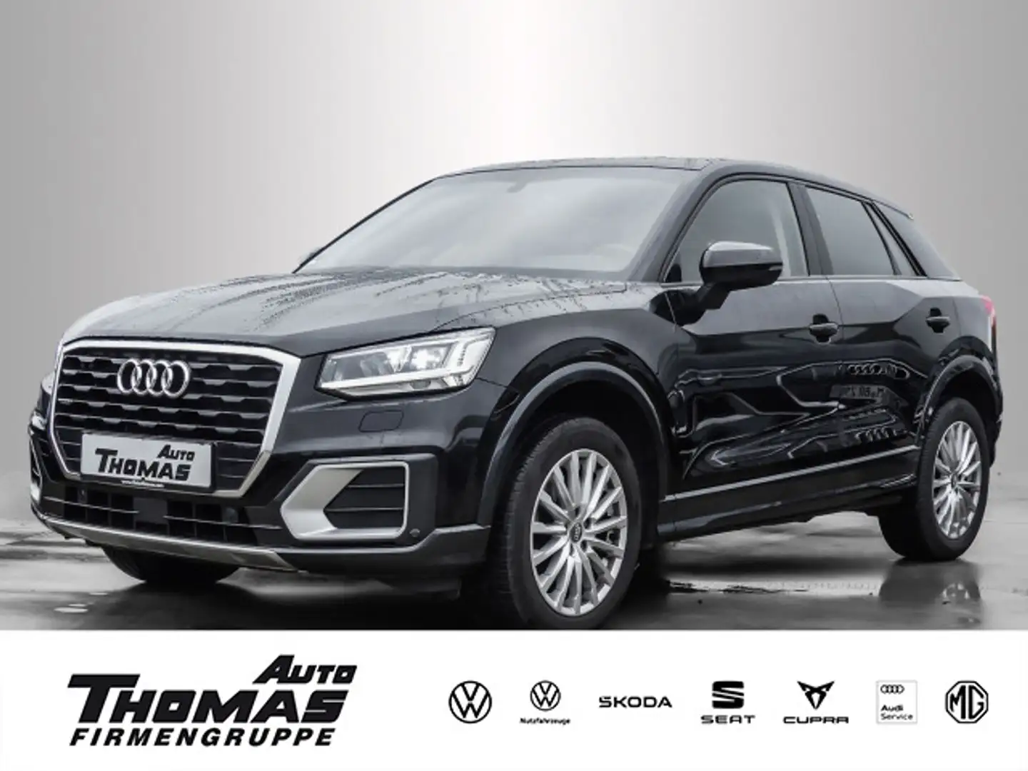 Audi Q2 design  1.5 TFSI S tronic LED+AHK+PANO Schwarz - 1
