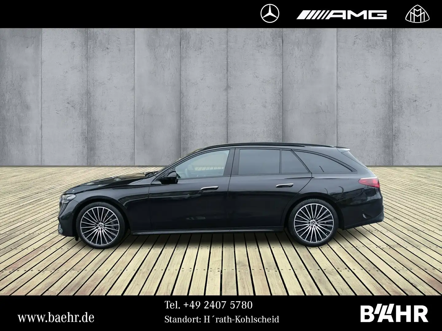 Mercedes-Benz E 220 E 220 d T AMG+Night/AHK/Digital-Light/Distronic Schwarz - 2