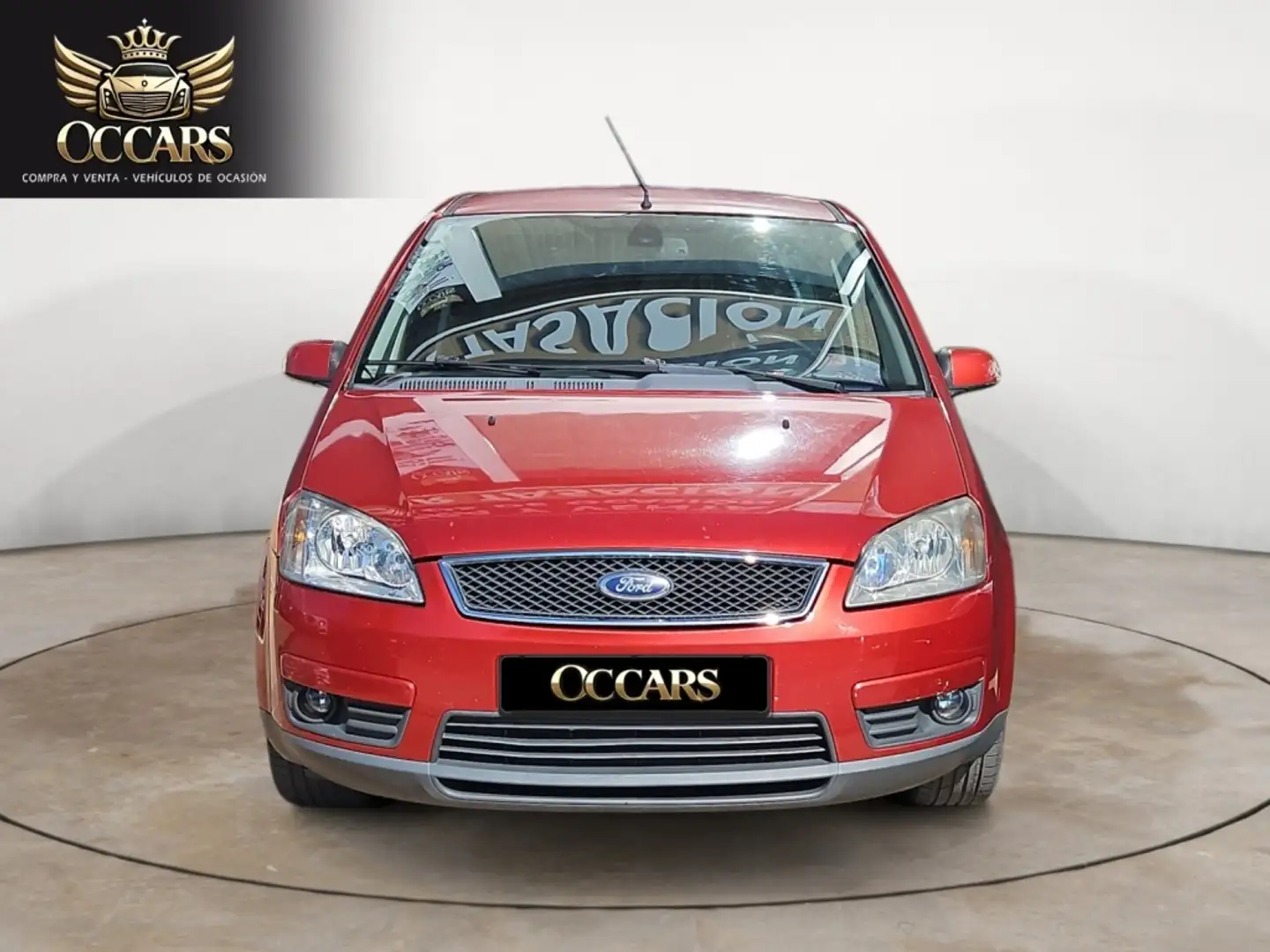 Ford C-Max 1.8TDCI Ghia Burdeos - 1