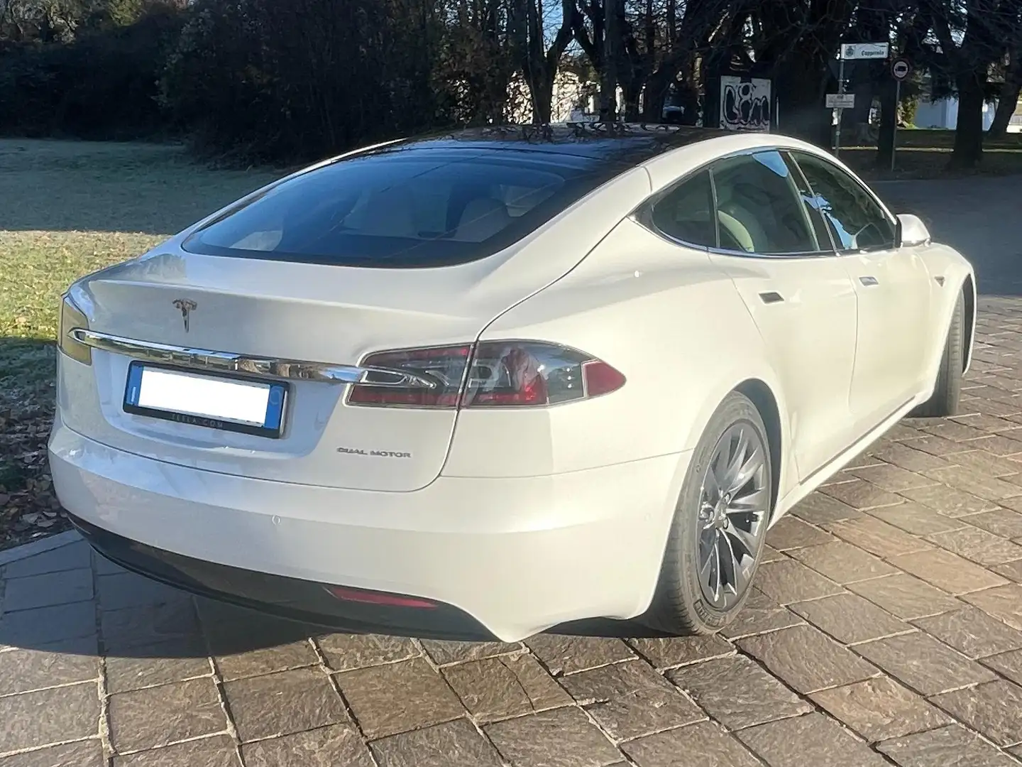 Tesla Model S Model S Long Range Plus awd Bílá - 2