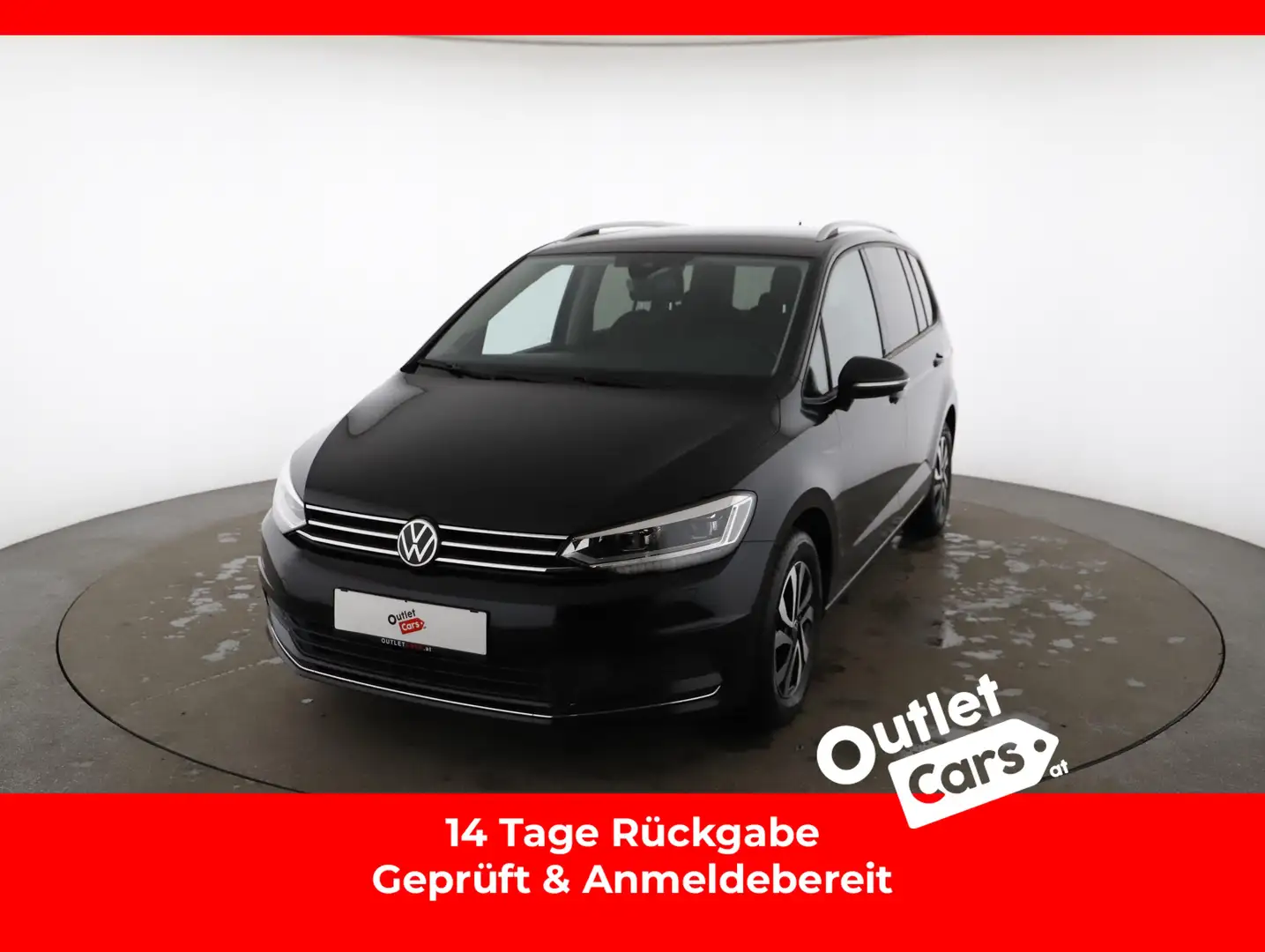 Volkswagen Touran 2.0 TDI BMT Sky Pano+LED+NAVI+Pano+RADAR Schwarz - 1