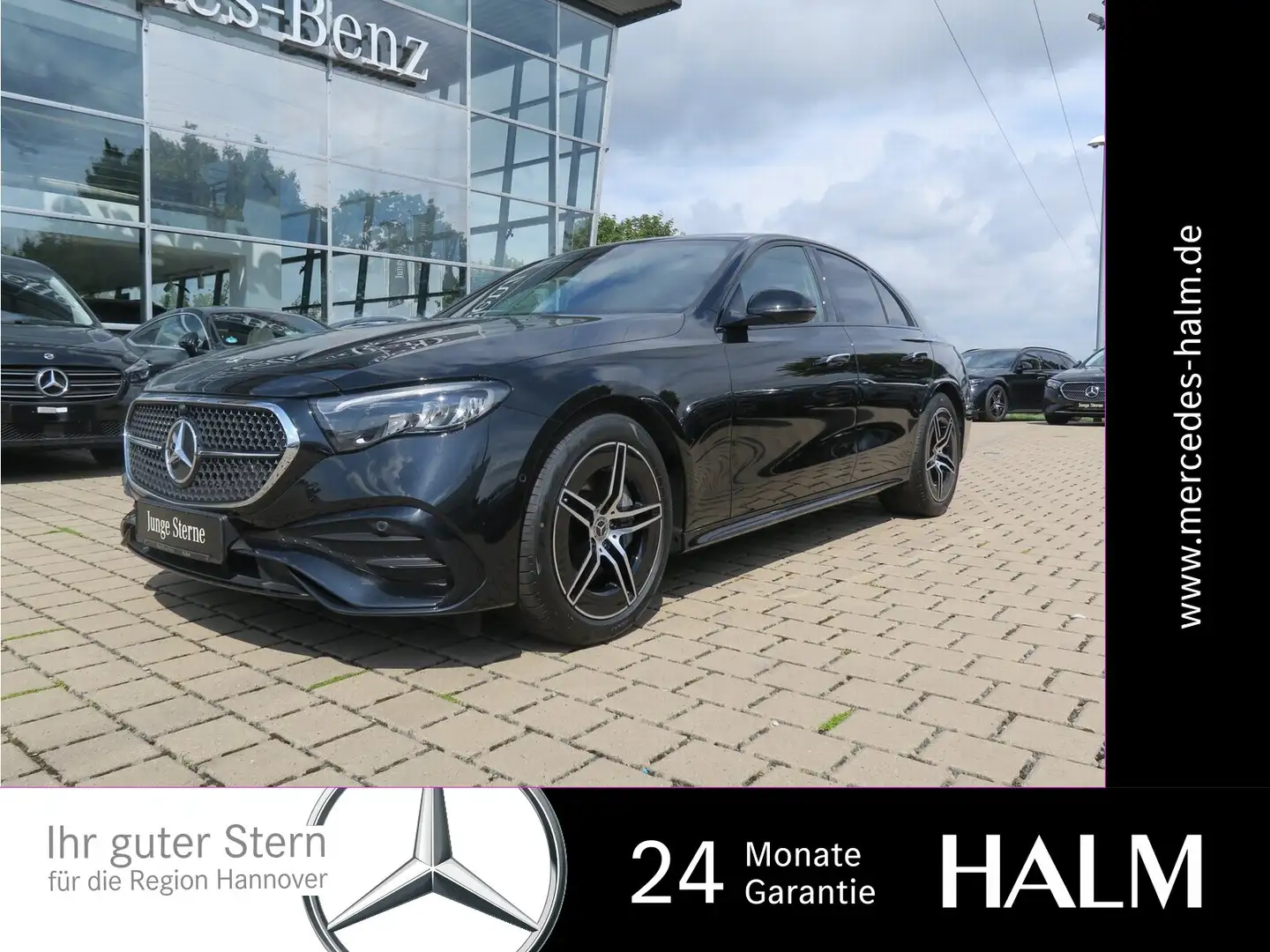 Mercedes-Benz E 220 d AMG Line Advanced Night-Paket Schwarz - 1