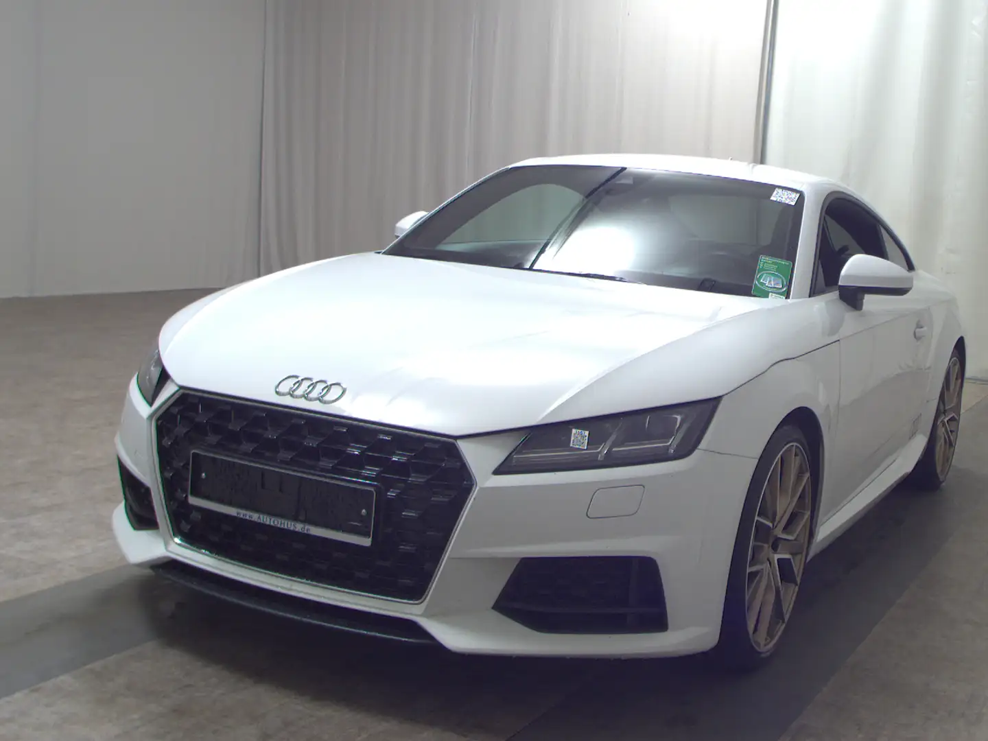 Audi TT 45 2.0 TFSI Coupe Leder Navi+ LED Virtual B&O Weiß - 2