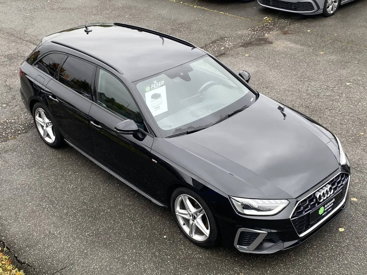 Audi A4 Avant 35 TDI Str. SLINE LED KAM Zwart - 1