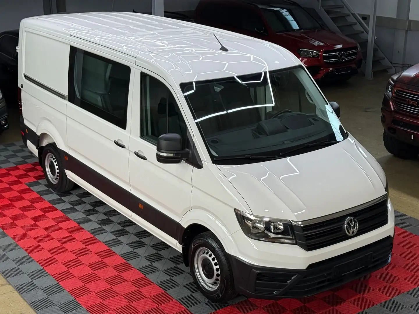 Volkswagen Crafter MIXTO 7-Sitzer Mittellang SHZ PDC AHK Weiß - 1