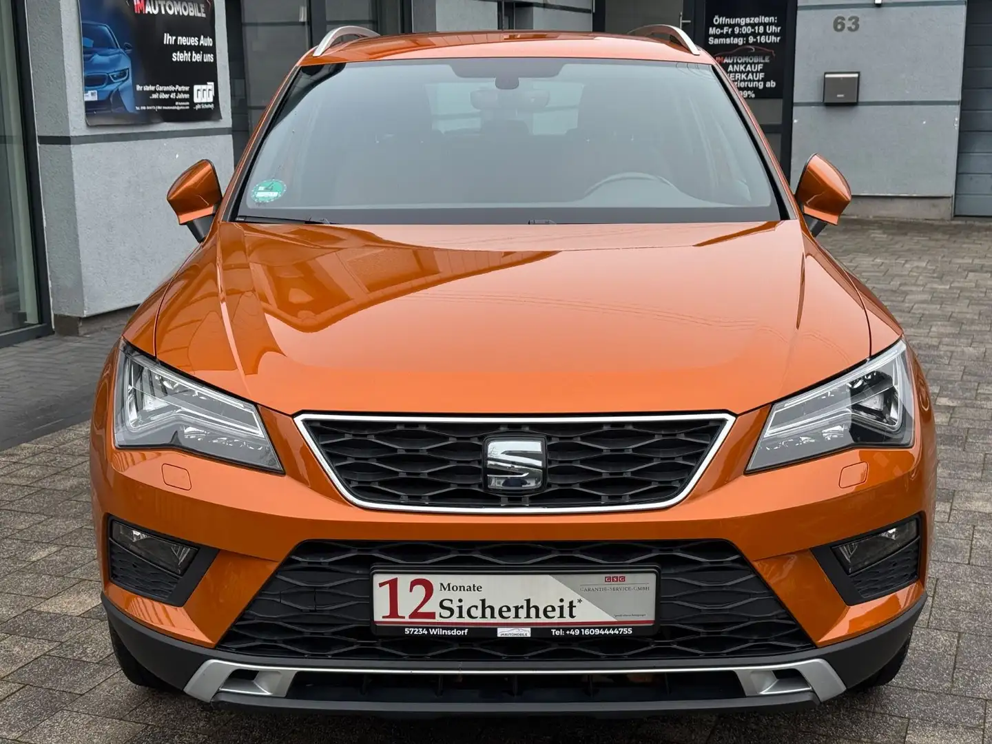 SEAT Ateca Xcellence 2.0 TDI 4Drive*AHK*1.Hand*LED Oranje - 2