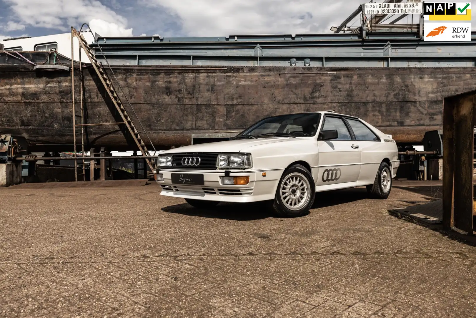 Audi Coupe Quattro Ur 2.2 Turbo (200pk) 1988 | MB Motor | Alp Alb - 1