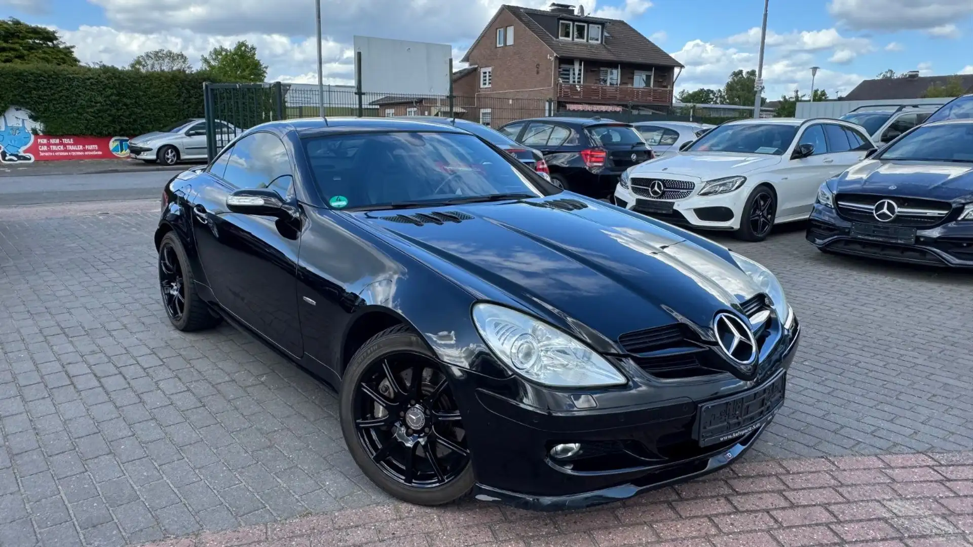 Mercedes-Benz SLK 350 Edition 10 Roadster | LEDER | PARKHILFE Noir - 1