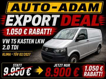 Kasten LKW*2.0 TDI Bi*Klima*AHK*Tüv:02/2027*