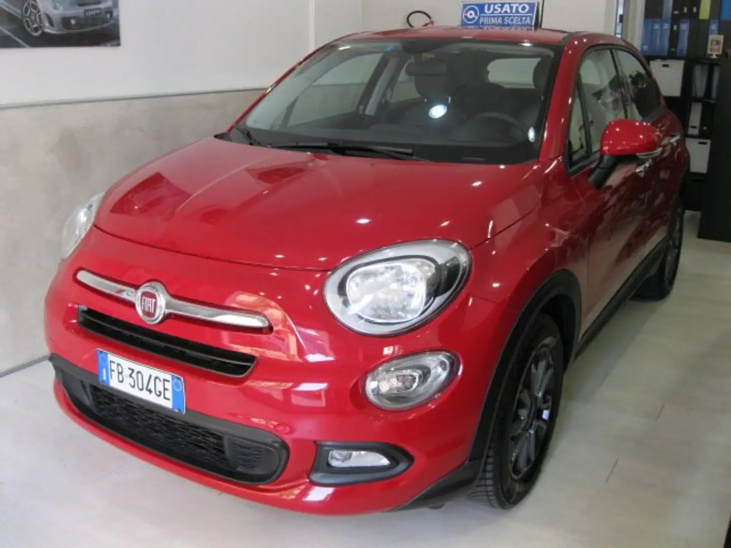 Fiat 500X 500X 1.3 mjt Popstar 4x2 95cv Rosso - 1