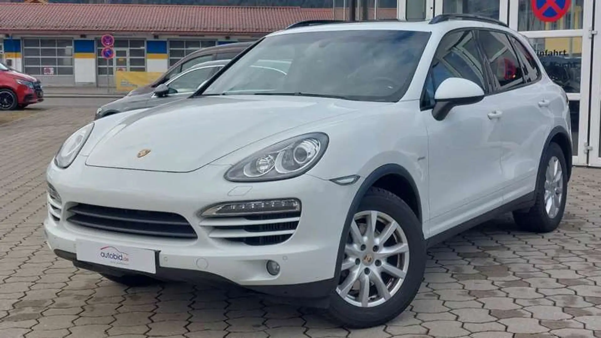 Porsche Cayenne Diesel Weiß - 1