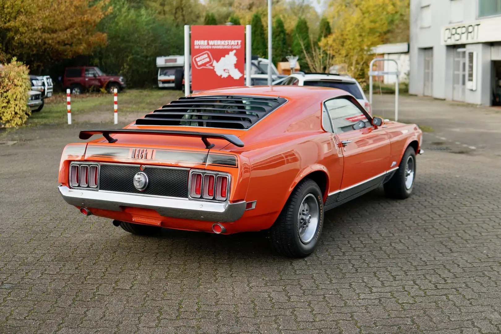 Ford Mustang Mach 1 351 5.7l V8 Orange - 2