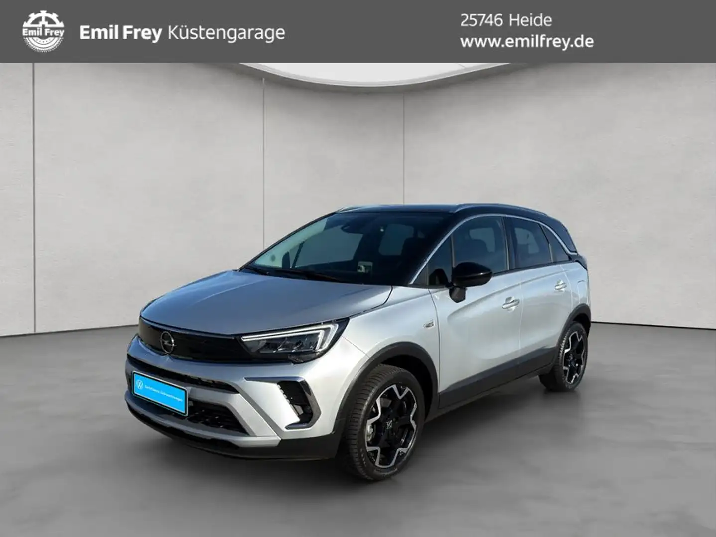 Opel Crossland Crossland 1.2 Automatik Elegance AHK LED MAL ALU srebrna - 1