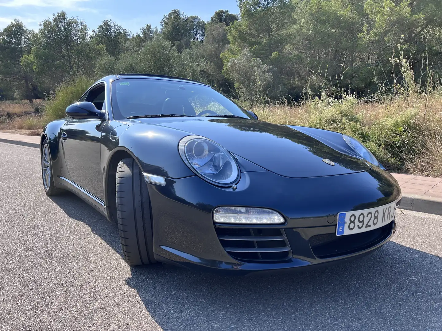 Porsche 997 911 Carrera 4S Targa 3.8i 385 PDK A Bleu - 2