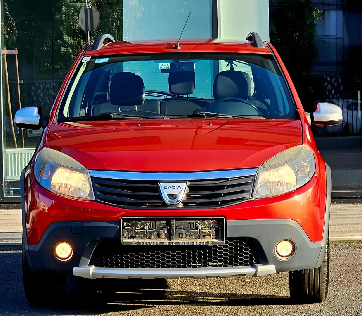 Dacia Sandero Stepway 1,6 MPI""NUR 99.000 KM""NEUES SERVICE"" Rosso - 2