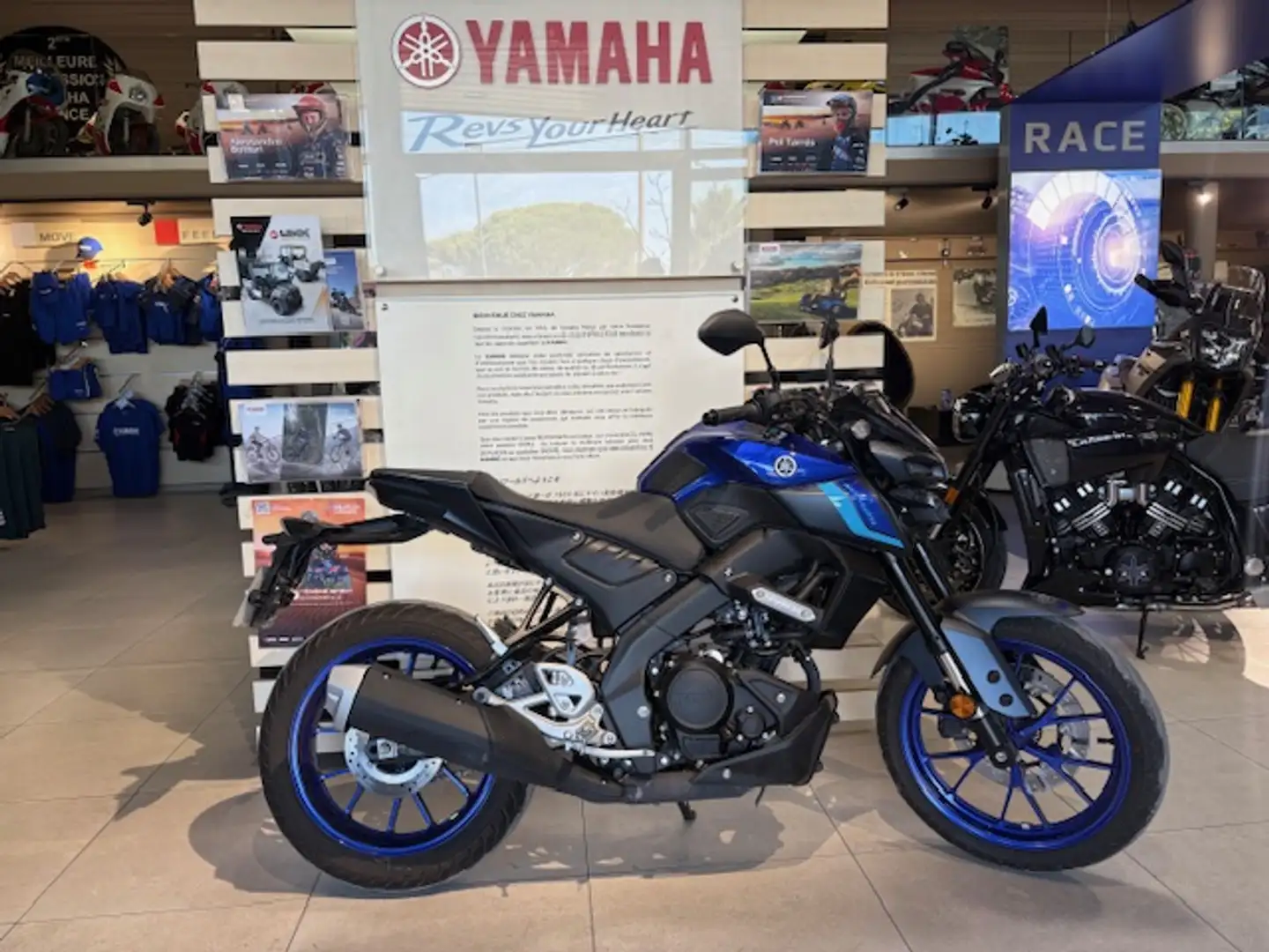 Yamaha MT-125 Blau - 1