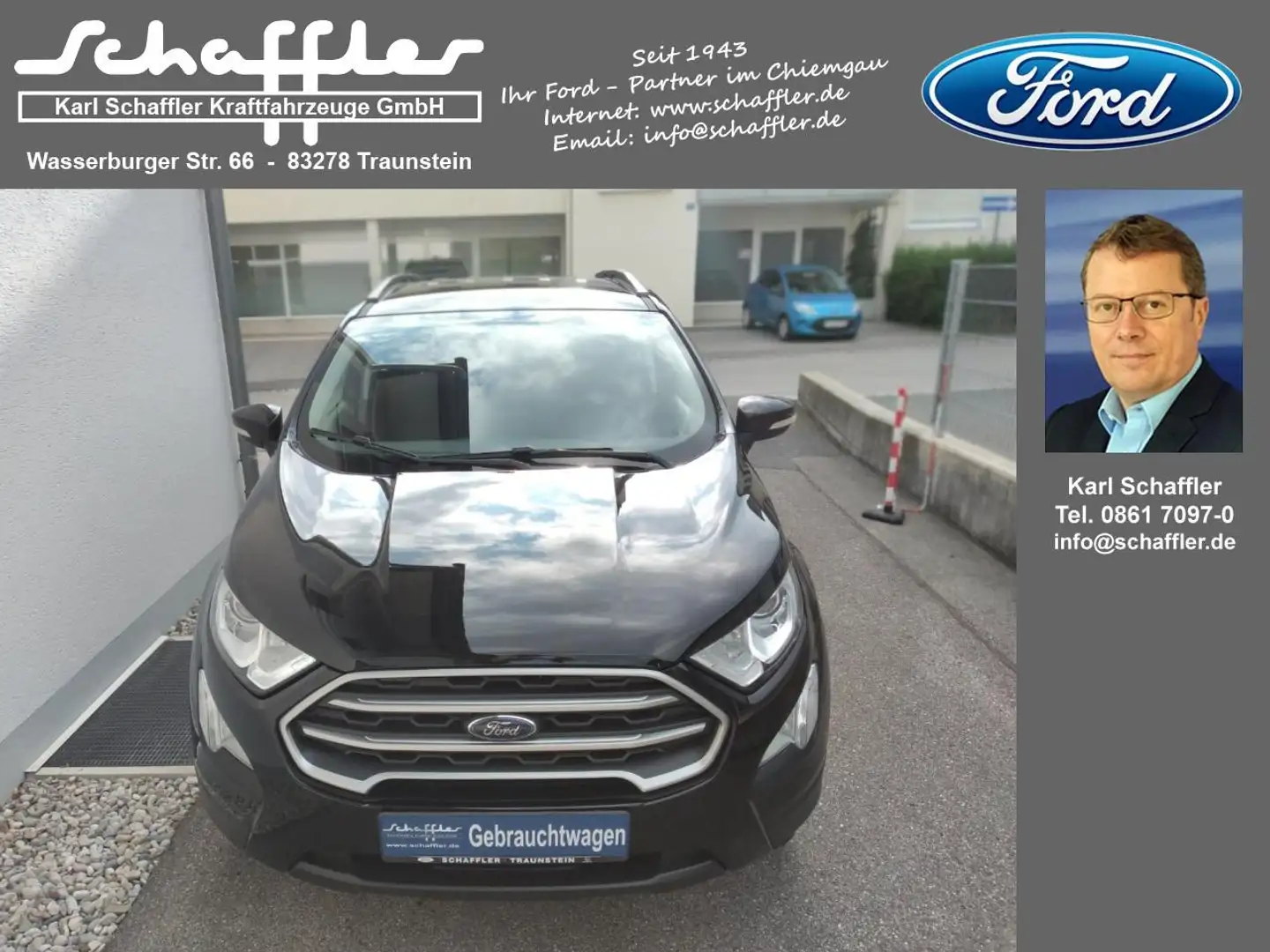 Ford EcoSport Cool & Connect Schwarz - 2