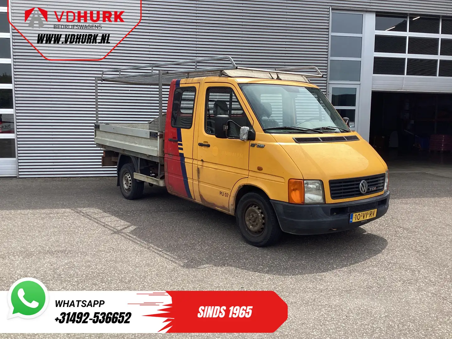 Volkswagen LT 35 2.8 TDI 130 pk L3 DC Dubbel Cabine EXPORT ONLY Galben - 1