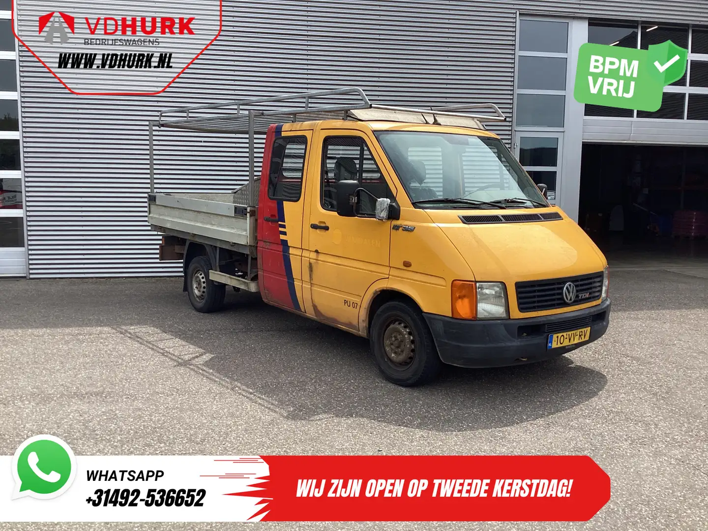 Volkswagen LT 35 2.8 TDI 130 pk L3 DC Dubbel Cabine EXPORT ONLY Jaune - 1