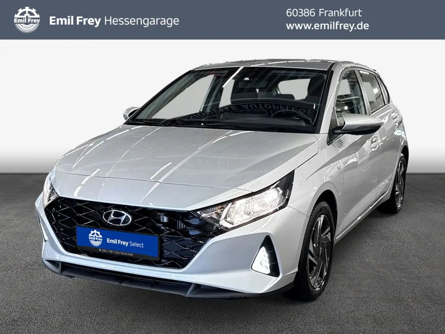 Hyundai i20 1.0 T-GDI 48V-Hybrid DCT Trend Silber - 1