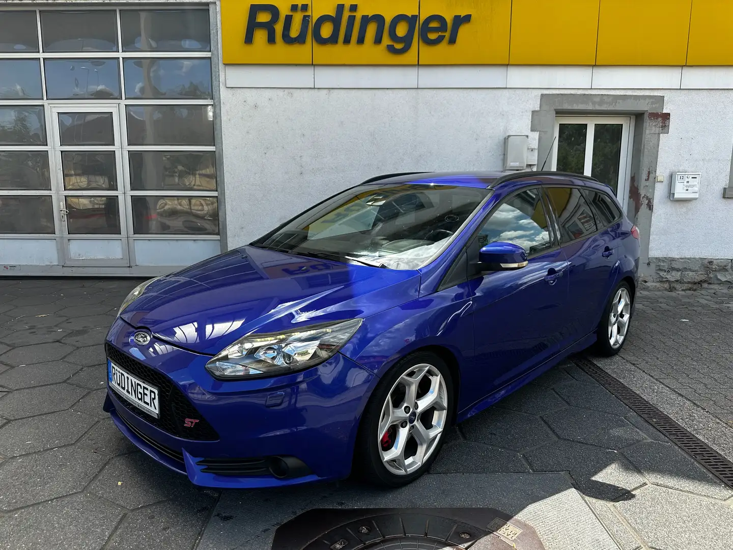 Ford Focus ST LEDER RECARO XENON KAMERA Blauw - 1