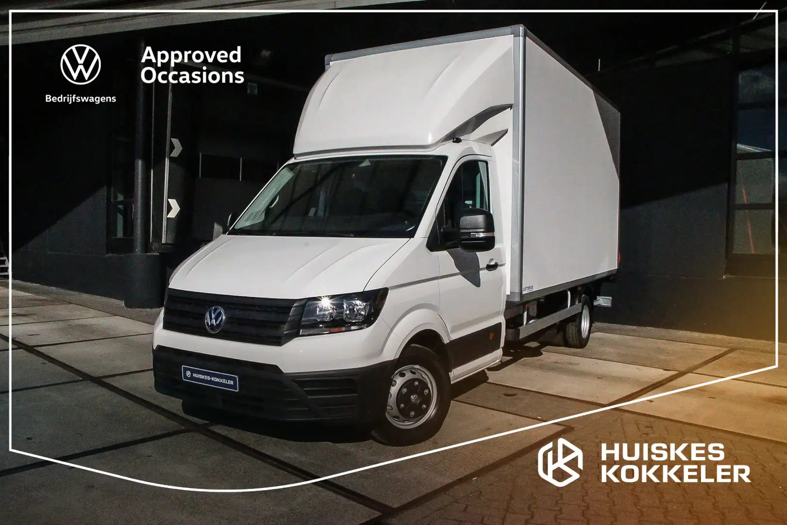 Volkswagen Crafter 50 2.0 TDI L4 164 PK Automaat | Bakwagen | Laadkle Blanco - 1