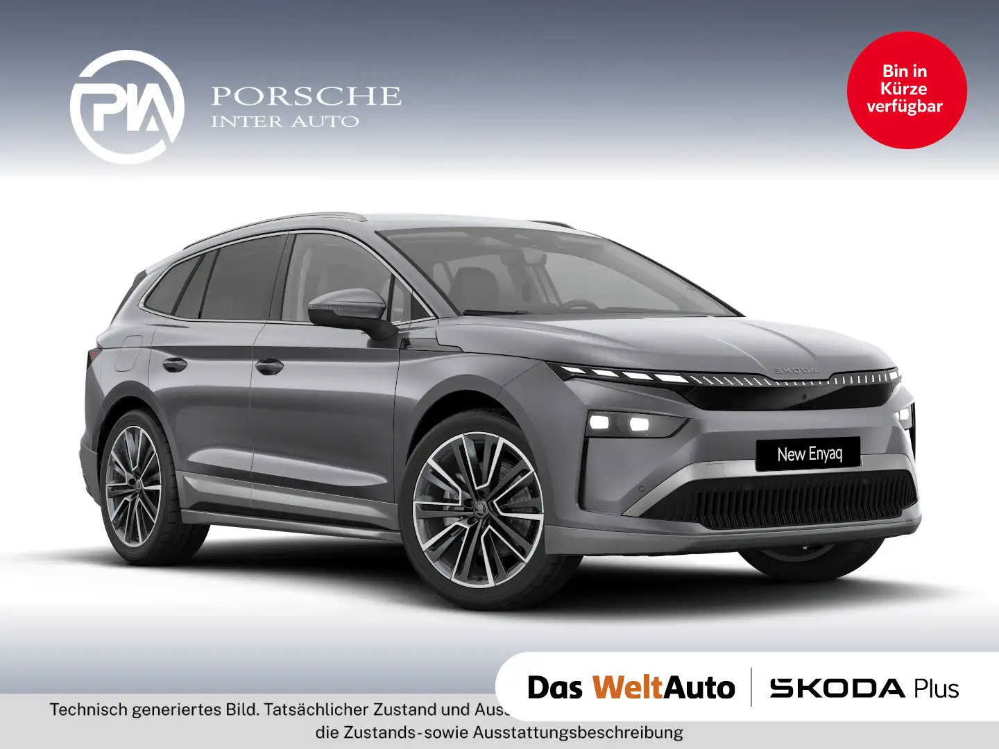 Skoda Enyaq 85x Grau - 1
