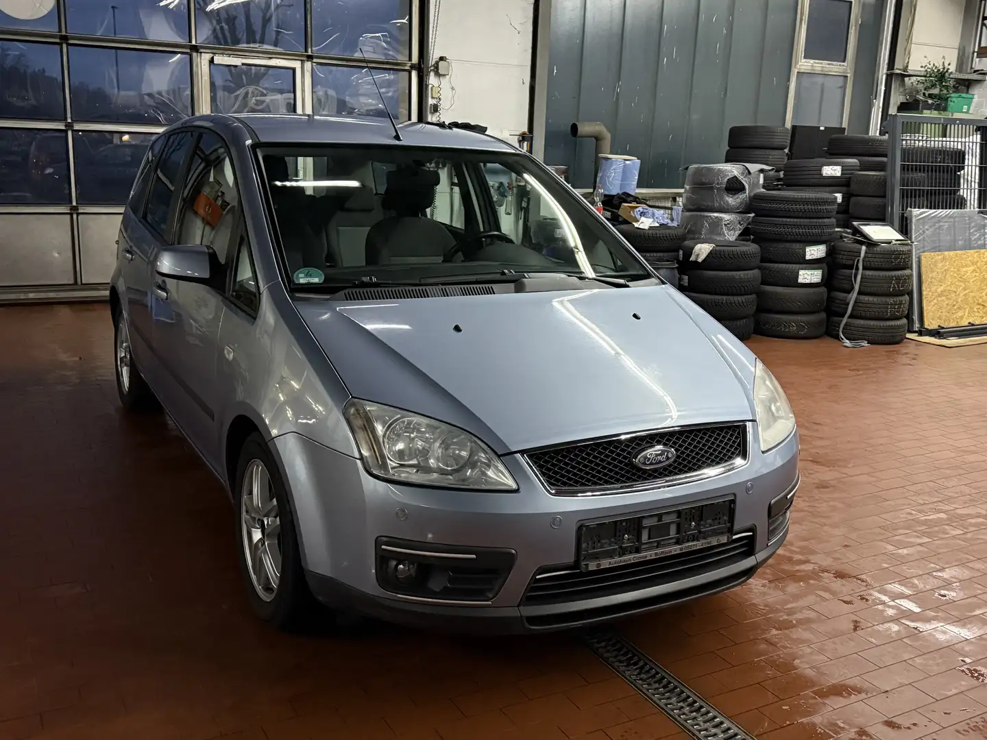 Ford Focus C-Max Fun,KLIMA,AIRBAGS,SERVO,ABS ESP,TEMPOMAT Blau - 2