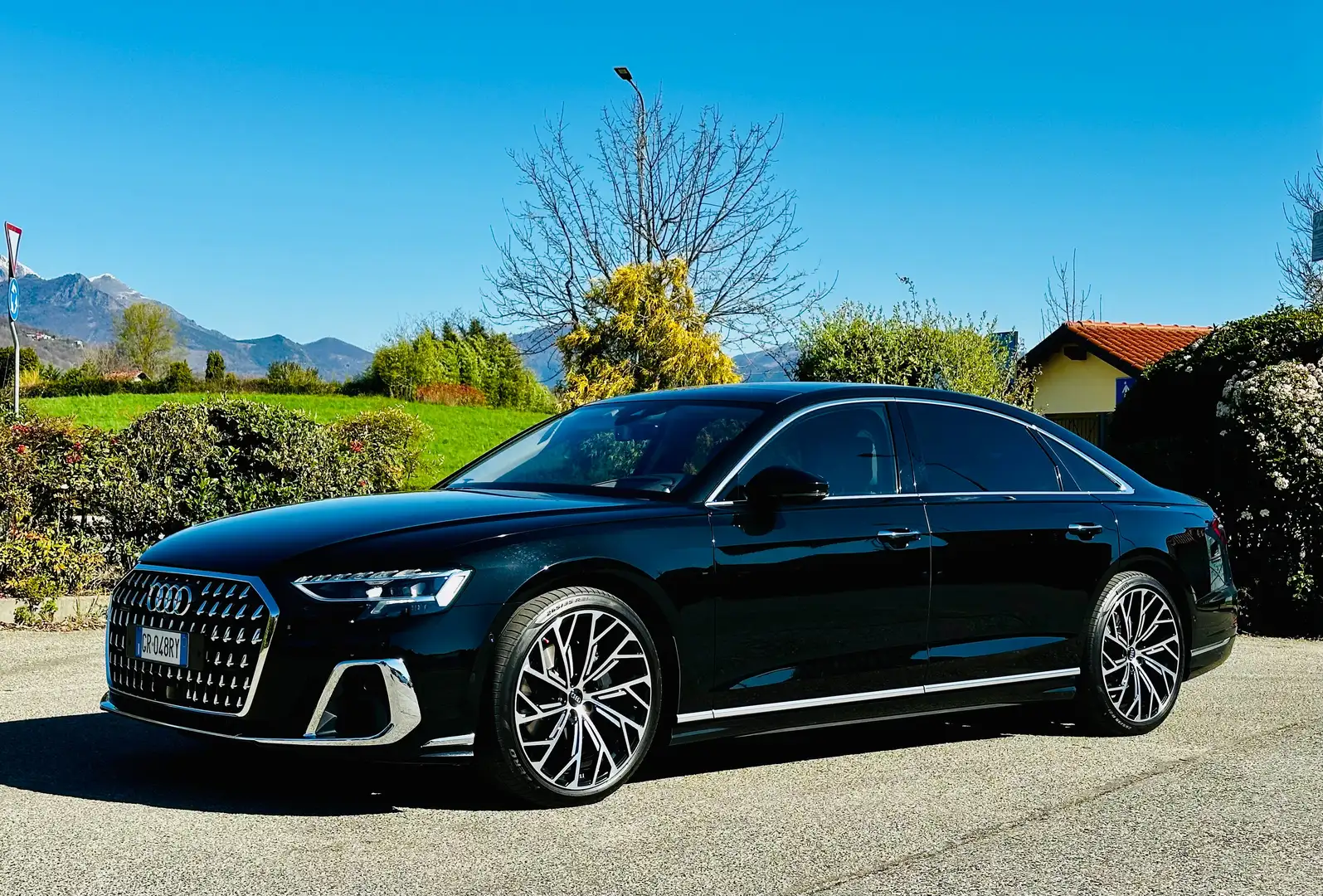 Audi A8 A8L 3.0 tdi mhev INDIVIDUAL chauffeur limousine Nero - 1
