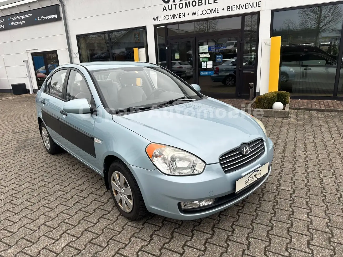 Hyundai ACCENT Klima/2.Hand/Tüv.Neu/Allwetter/EURO4 Albastru - 1