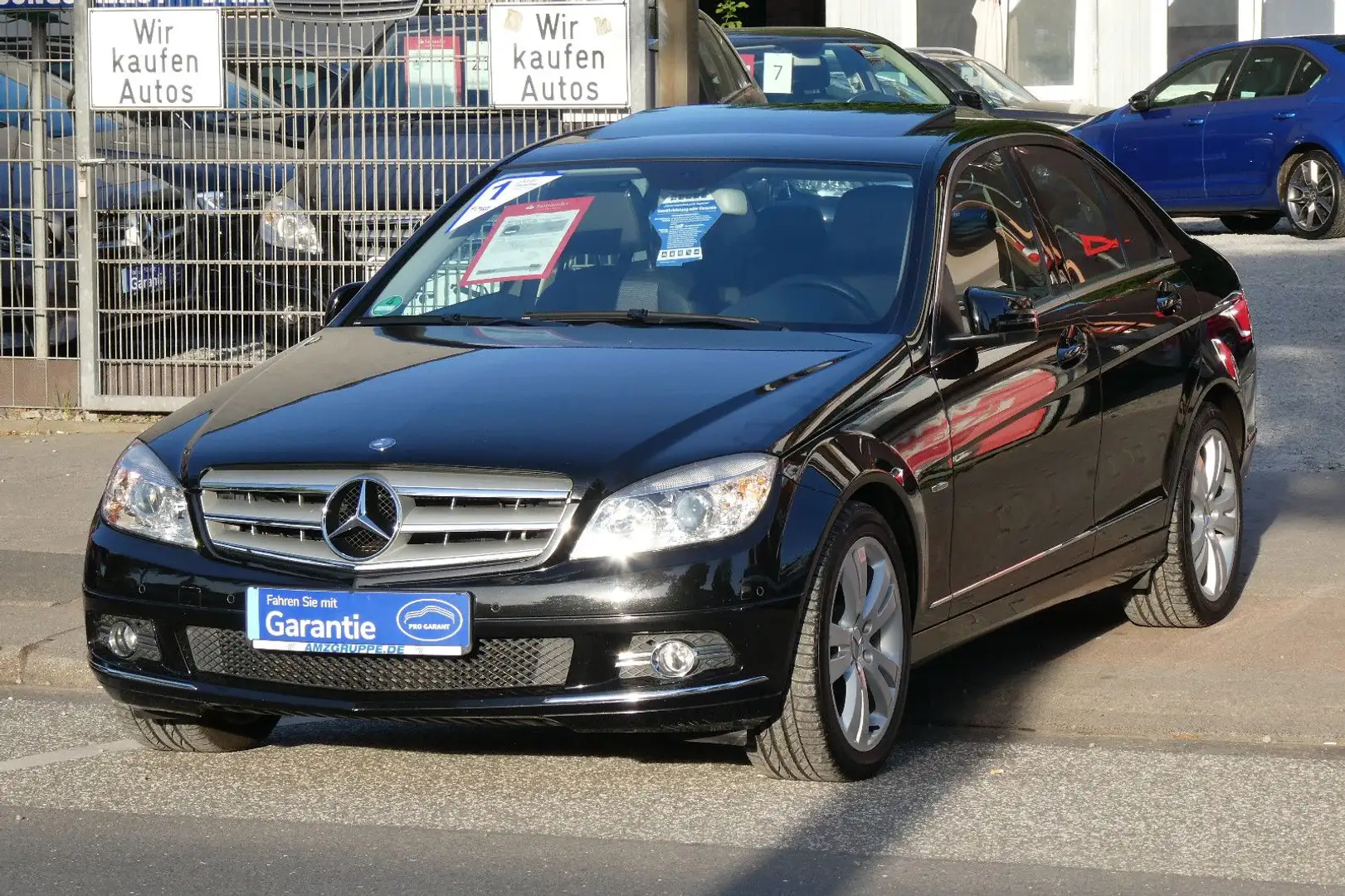 Mercedes-Benz C 180 K BlueEFFICIENCY AVANTGARDE 1.Hand TÜV NEU Negro - 2