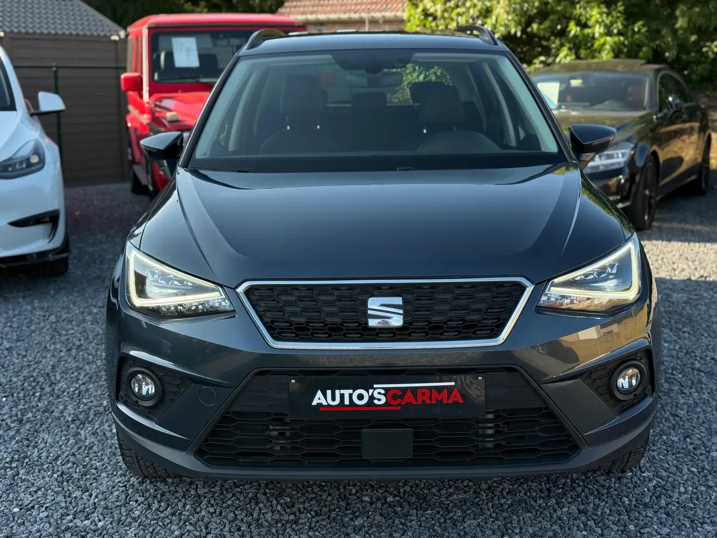 SEAT Arona Arona 1.0 TGI XCELLENCE Airco Navi CruiseC BotsW * Bleu - 2