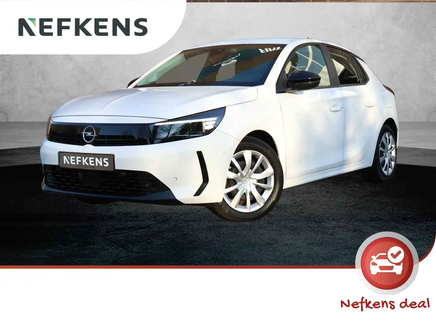Opel Corsa Edition 100pk | Dodehoekbewaking | Achteruitrijcam Wit - 1
