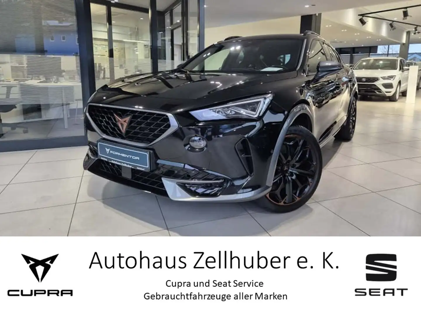 CUPRA Formentor VZ 2.0TSI 4D DSG*AHK*el.Heck*Leder* Schwarz - 1