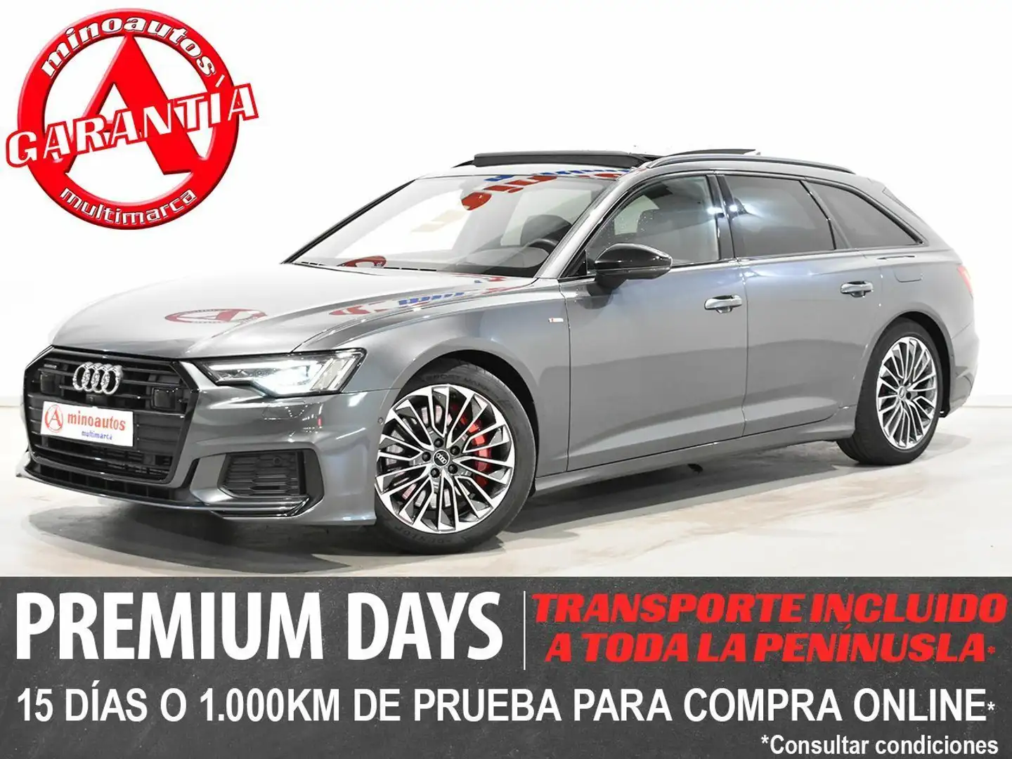 Audi A6 SLINE 55 TFSI QUATTRO 367 CV COMPETITION STRONIC Gris - 1