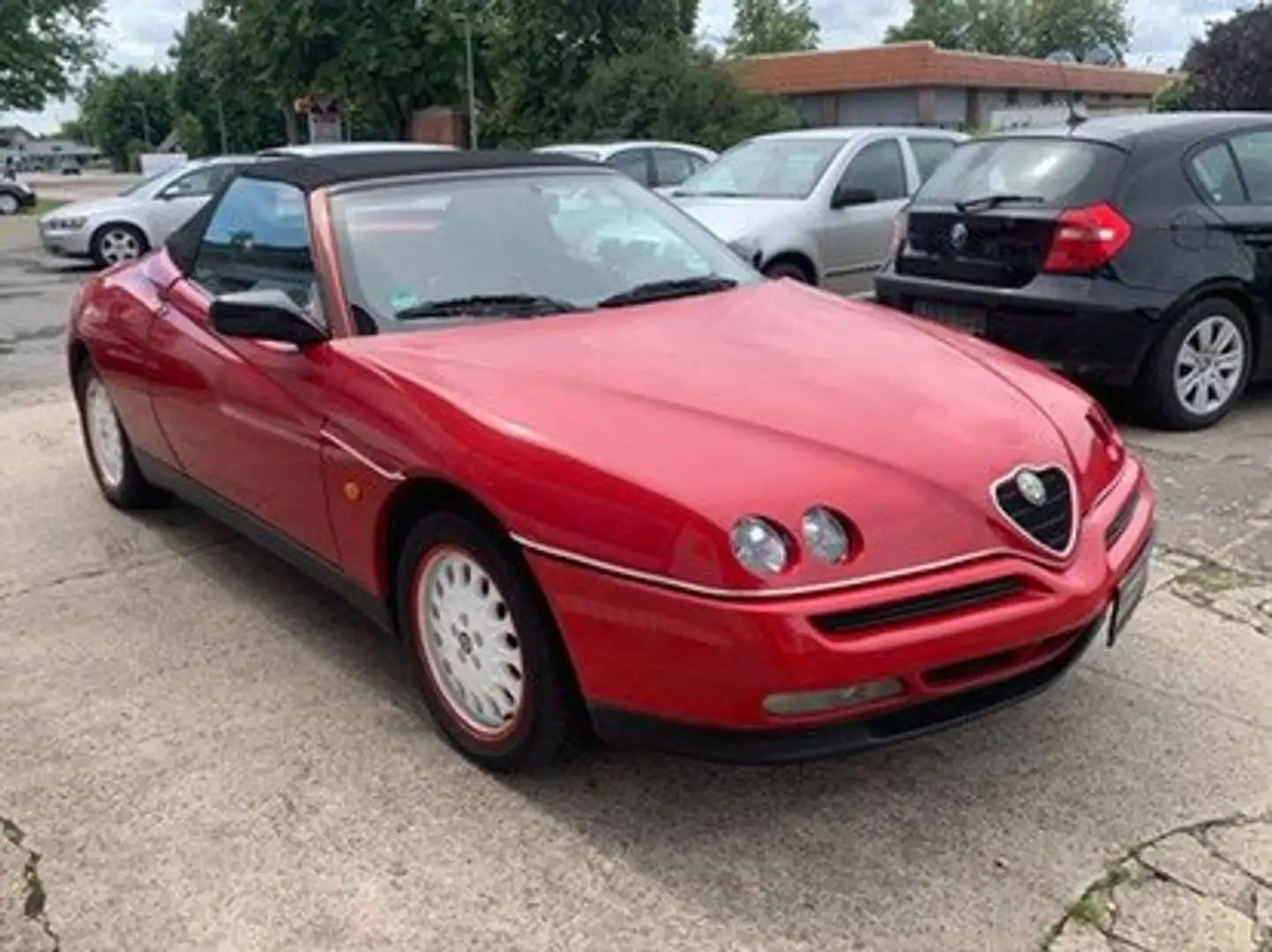 Alfa Romeo Spider 16V T.Spark"TOP"TÜV/SERVICE"NEU" Rouge - 2