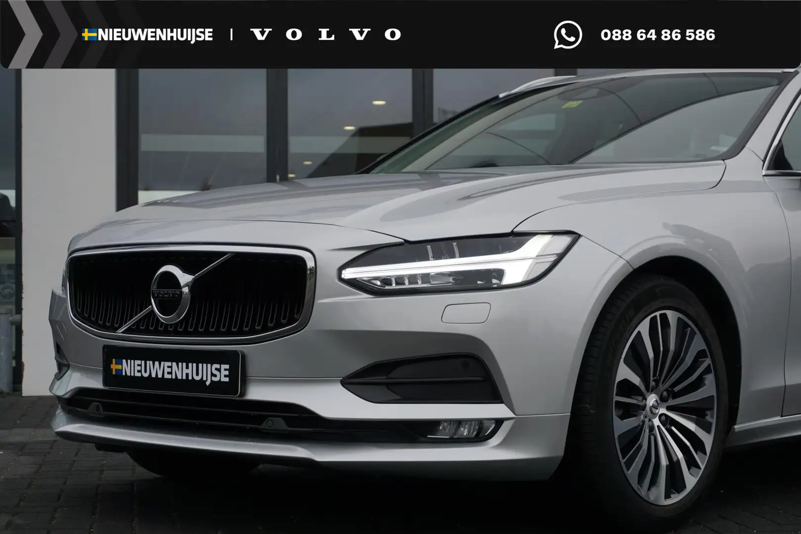 Volvo V90 2.0 T4 Business Luxury+ | Adaptieve Cruise Control Grau - 1