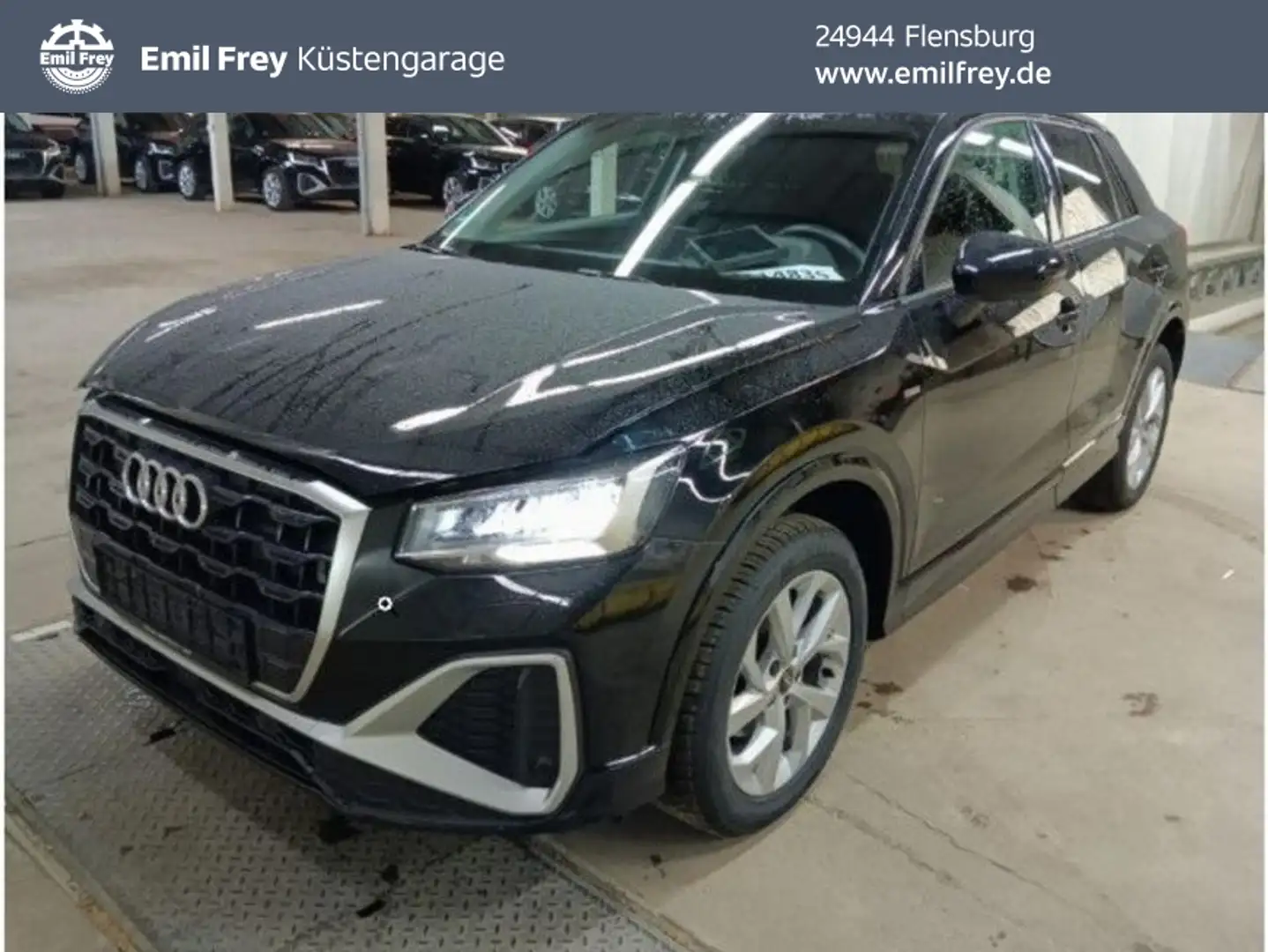 Audi Q2 35 TFSI S tronic S line NAVI Kamera SHZ LED Zwart - 1