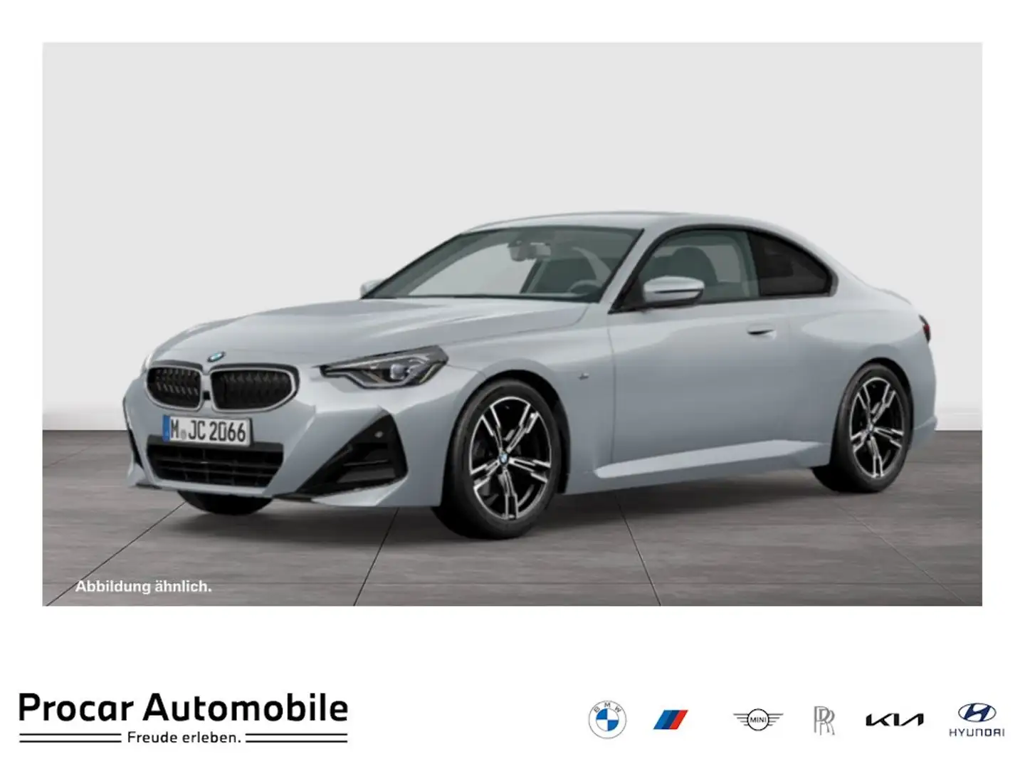 BMW 218 i Coupé M Sport LED Widescreen HiFi PA Komfort Grijs - 1